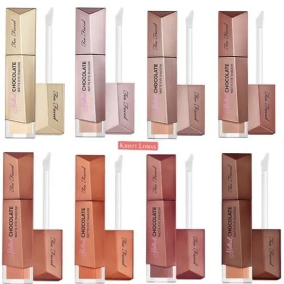 TOO FACED Chocolate Wine eye shadow NIB Melted Chocolate Matte - Picture 8 of 10